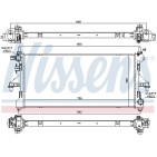 Radiateur Refroidissement Moteur Pour Fiat Ducato 1367533080