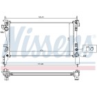 Radiateur Refroidissement Moteur Pour Peugeot Fiat Citroën 1330.T9 51780666