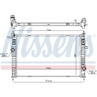 Radiateur Refroidissement Moteur Pour Peugeot 308 II Opel Fiat Toyota 1609961580