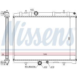 Radiateur Refroidissement Moteur Pour Peugeot 407 4008 Citroën C4 Aircross C5