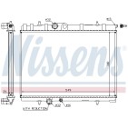 Radiateur Refroidissement Moteur Pour Peugeot 206 206+ 307 Citroën C4 I Xsara
