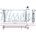 Radiateur Refroidissement Moteur Pour Peugeot 106 II Citroën Saxo 1330.87