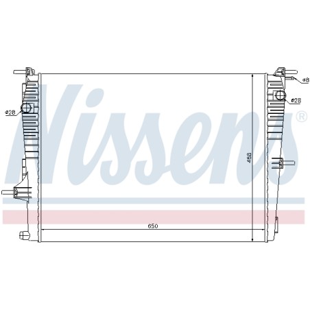 Radiateur Refroidissement Moteur Pour Renault Fluence 21410-0014R 21410-0067R