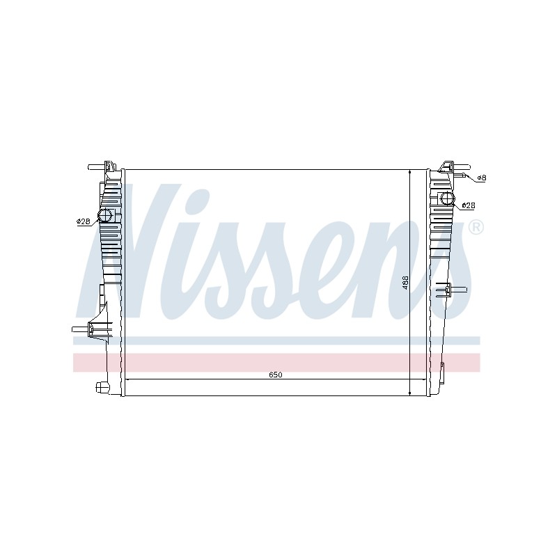 Radiateur Refroidissement Moteur Pour Renault Fluence 21410-0014R 21410-0067R