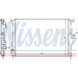 Radiateur Refroidissement Moteur Pour Renault Duster Logan Express I Sandero