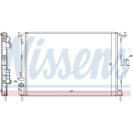 Radiateur Refroidissement Moteur Pour Renault Duster Logan Express I Sandero
