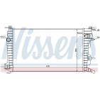 Radiateur Refroidissement Moteur Pour Renault Fluence 21410-0068R