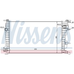 Radiateur Refroidissement Moteur Pour Renault Fluence 21410-0068R