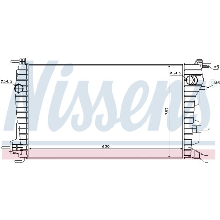 Radiateur Refroidissement Moteur Pour Renault Fluence 21410-0068R