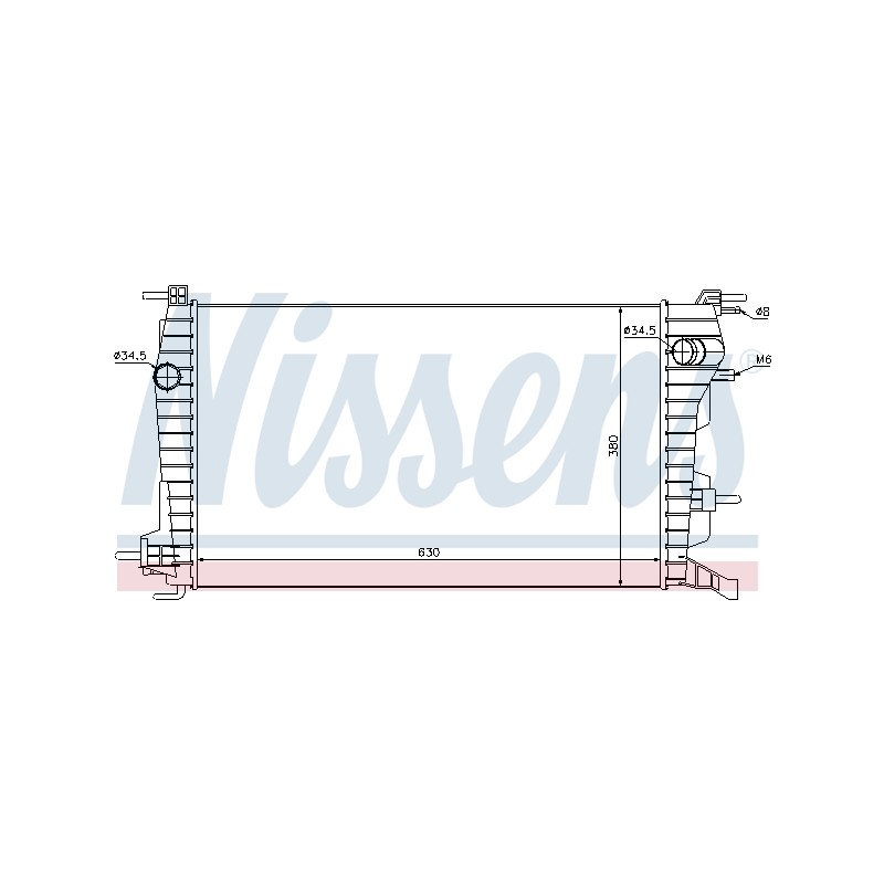 Radiateur Refroidissement Moteur Pour Renault Fluence 21410-0068R