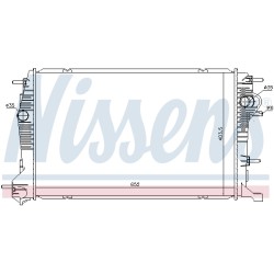 Radiateur Refroidissement Moteur Pour Renault Grand Scénic III 214100015R