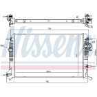 Radiateur Refroidissement Moteur Pour Renault Grand Scénic III 214100017R