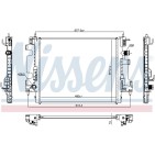 Radiateur Refroidissement Moteur Pour Renault Twingo III Smart Forfour Fortwo