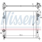 Radiateur Refroidissement Moteur Pour Renault Kadjar Nissan Qashqai II SUV Van