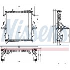 Radiateur Refroidissement Moteur Pour Renault Master Pro Renault Trucks Mascott