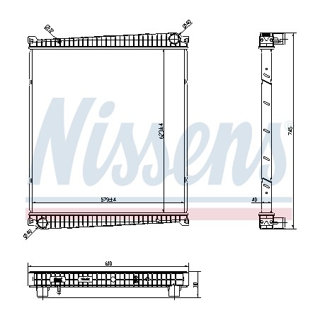 Radiateur Refroidissement Moteur Pour Renault Master Pro Renault Trucks Mascott