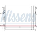 Radiateur Refroidissement Moteur Pour Renault Dacia Nissan 6001545765 8100343476