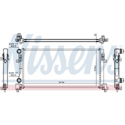 Radiateur Refroidissement Moteur Pour VW Audi A3 Q2 Seat Skoda 5Q0121251EC