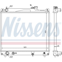 Radiateur Refroidissement Moteur Pour Suzuki Grand Vitara I 1770065D30