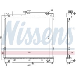 Radiateur Refroidissement Moteur Pour Suzuki Jimny 17700-80A00 17700-81A00