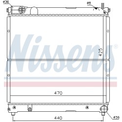 Radiateur Refroidissement Moteur Pour Suzuki Samurai 17700-84CB0 17700-86CE0