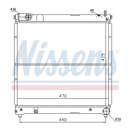 Radiateur Refroidissement Moteur Pour Suzuki Samurai 17700-84CB0 17700-86CE0