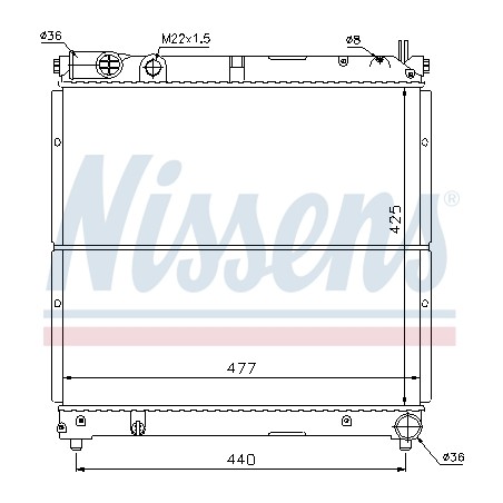 Radiateur Refroidissement Moteur Pour Suzuki Samurai 17700-84CA0 1770084CA0000