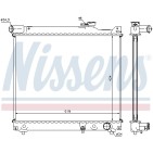 Radiateur Refroidissement Moteur Pour Suzuki Grand Vitara I 0440078E20