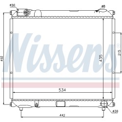 Radiateur Refroidissement Moteur Pour Suzuki Vitara 17700-86CC2 1770086CD0