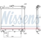 Radiateur Refroidissement Moteur Pour Suzuki Jimny 17700-80A10 17700-81A11