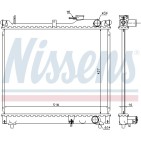 Radiateur Refroidissement Moteur Pour Suzuki Grand Vitara I 17700-66D01