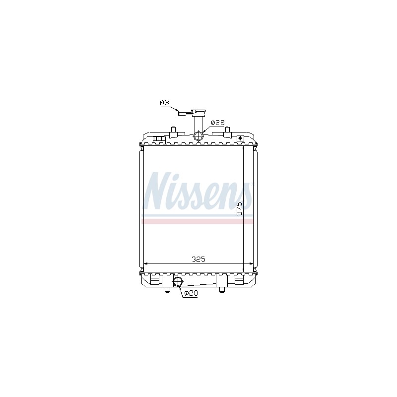 Radiateur Refroidissement Moteur Pour Peugeot Toyota Citroën 1330.P4 1611668880
