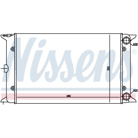 Radiateur Refroidissement Moteur Pour VW Golf I Jetta Scirocco 171.121.253A