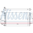 Radiateur Refroidissement Moteur Pour VW New Beetle 1C0.121.253A 1C0.121.253C