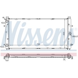 Radiateur Refroidissement Moteur Pour VW California T4 701.121.253E 701.121.253F