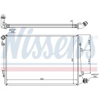 Radiateur Refroidissement Moteur Pour VW Audi Seat Altea Leon Skoda 3C0.121.253R