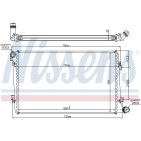 Radiateur Refroidissement Moteur Pour VW Audi Seat Skoda 1K0.121.251AK