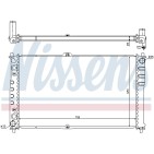 Radiateur Refroidissement Moteur Pour Kia Carnival I II 0K55215200C