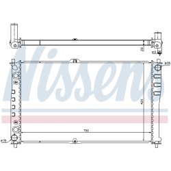 Radiateur Refroidissement Moteur Pour Kia Carnival I II 0K55215200C
