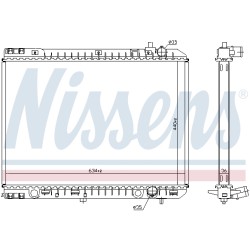 Radiateur Refroidissement Moteur Pour Kia Carnival III 253104D200