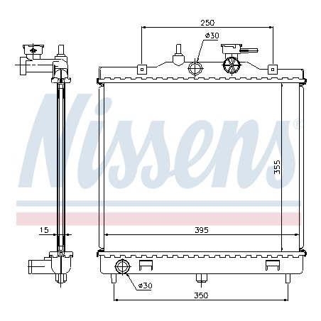 Radiateur Refroidissement Moteur Pour Kia Picanto 25310-07000 25310-07010