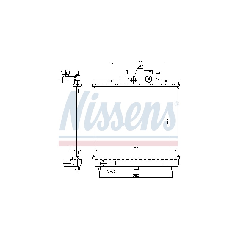 Radiateur Refroidissement Moteur Pour Kia Picanto 25310-07000 25310-07010