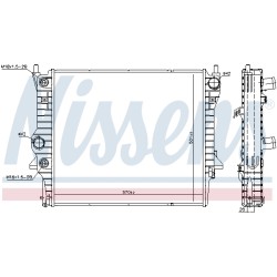 Radiateur Refroidissement Moteur Pour Daimler Super Eight Jaguar S-Type XF XJ