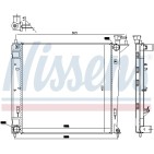 Radiateur Refroidissement Moteur Pour Kia Carens IV Van 25310-A4550 25310A4540