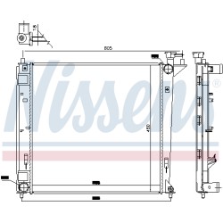 Radiateur Refroidissement Moteur Pour Kia Carens IV Van 25310-A4550 25310A4540