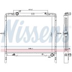 Radiateur Refroidissement Moteur Pour Kia Sorento I 253103E030 253103E036
