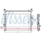 Radiateur Refroidissement Moteur Pour Ford Mondeo IV S-Max Volvo S60 II S80 V40