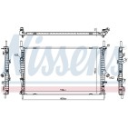 Radiateur Refroidissement Moteur Pour Ford Tourneo Transit 1771533 1776889