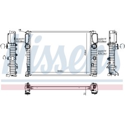 Radiateur Refroidissement Moteur Pour MERCEDES Classe E T-Model CLS