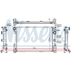 Radiateur Refroidissement Moteur Pour MERCEDES Classe C T-Model E CLS SLC SLK